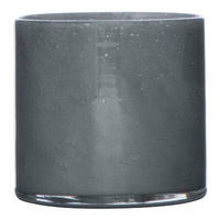 VASE  - Grau, Basics, Glas (10/10cm)