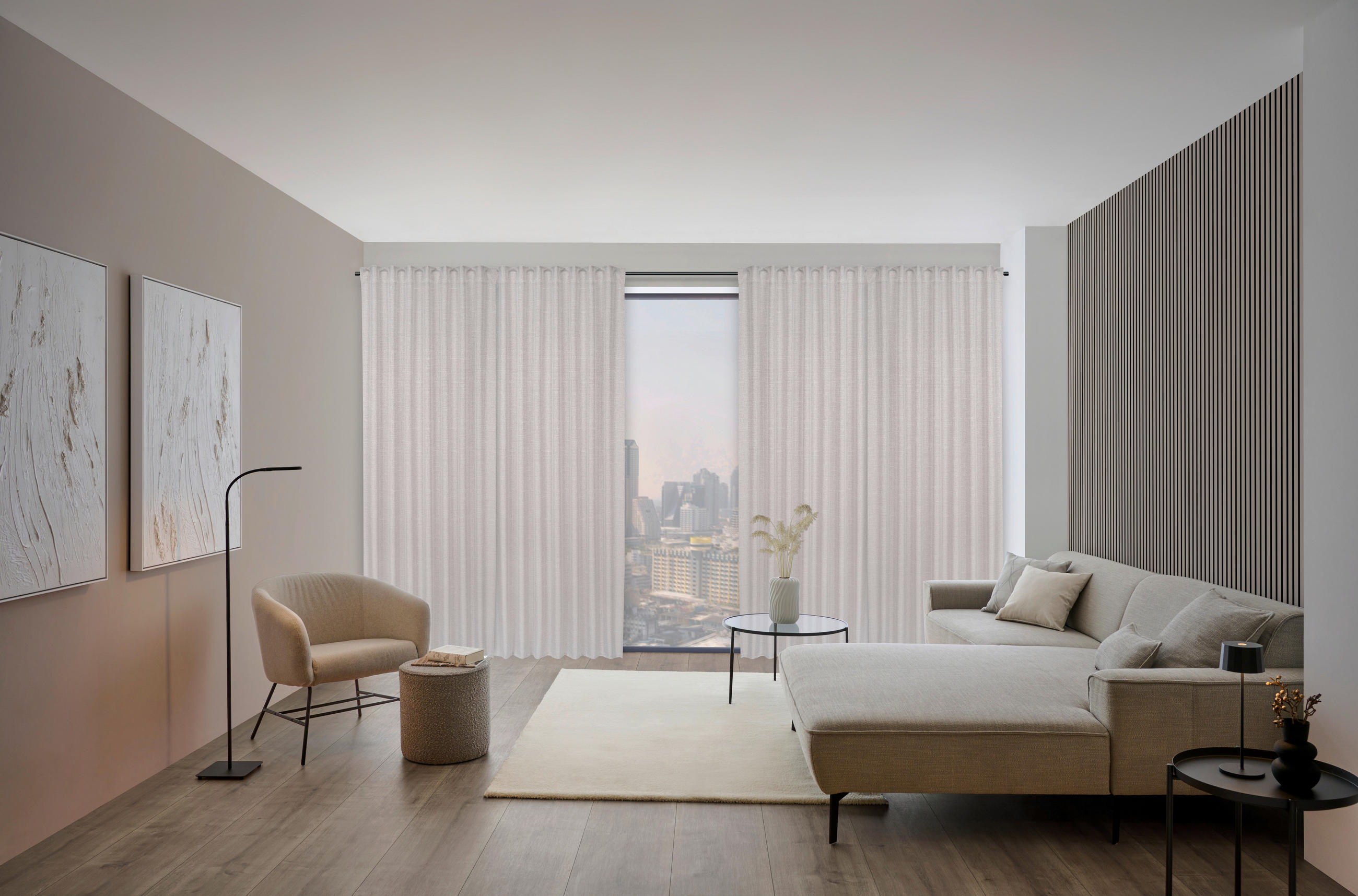 FERTIGVORHANG blickdicht  - Braun, Design, Textil (140/245cm) - Dieter Knoll