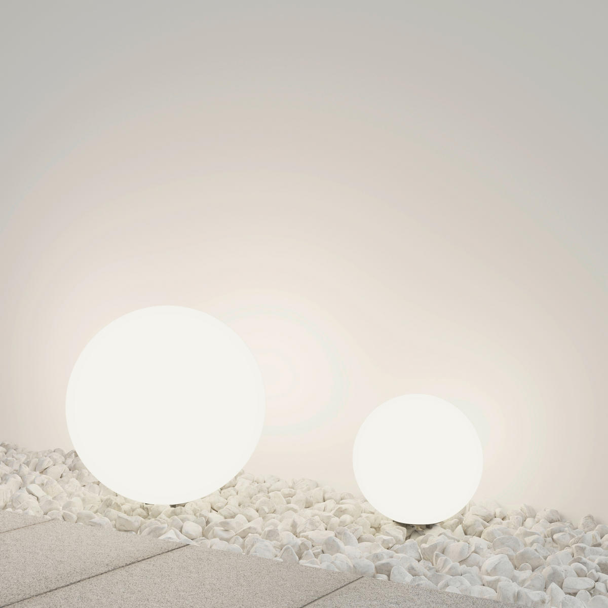 VÄGLAMPA - vit/svart, Basics, plast (30/29/30cm) - MAYTONI