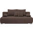 SCHLAFSOFA in Textil Braun - Chromfarben/Braun, Design, Kunststoff/Textil (212/72-90/108cm) - Hom`in SCHLAFSOFA in Textil Braun - Chromfarben/Braun, Design, Kunststoff/Textil (212/72-90/108cm) - Hom`in