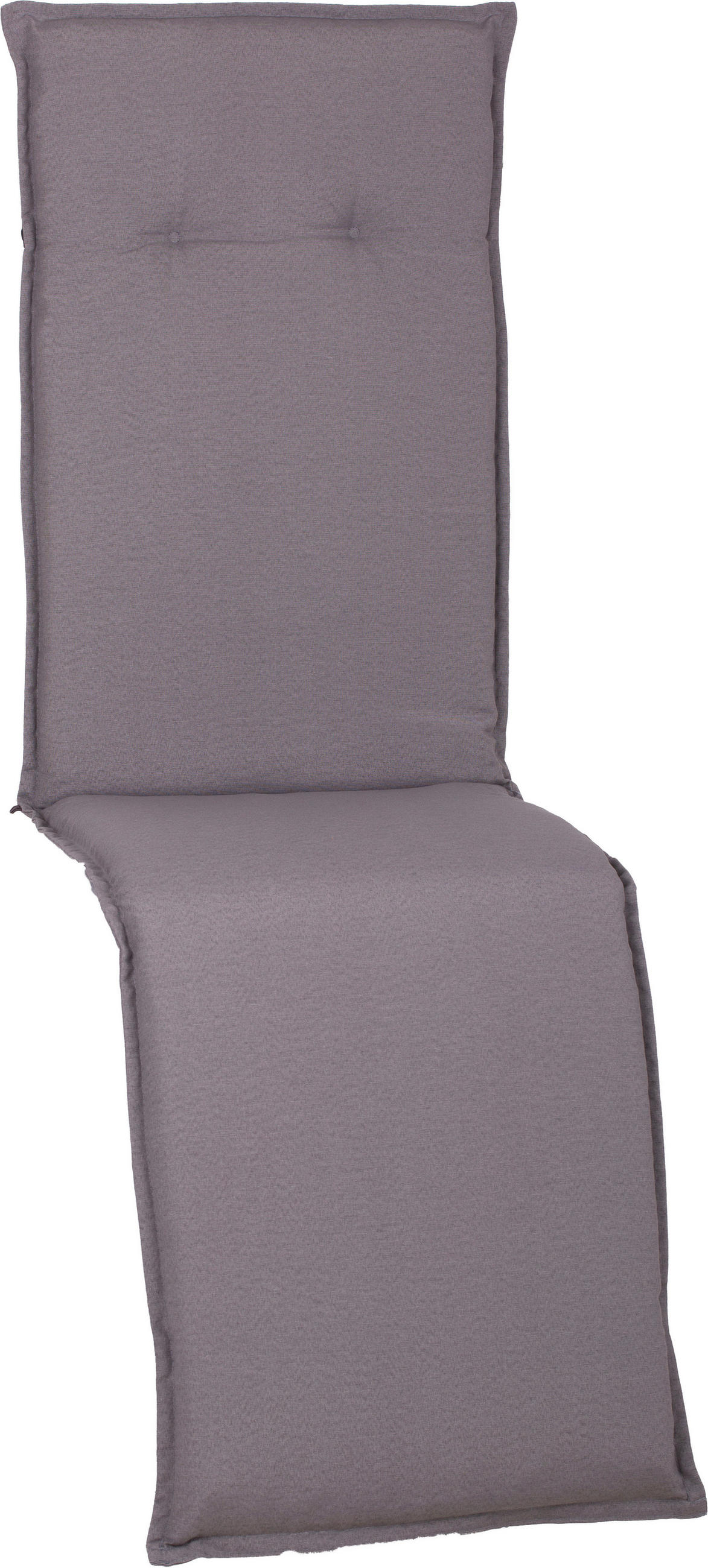 RELAXSESSELAUFLAGE in Hellgrau Uni  - Hellgrau, Basics, Textil (170/46/8cm) - Gardenson
