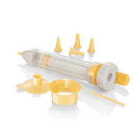 ZDOBIČKA - bílá/žlutá, Lifestyle, plast (4,7/23,2/14,5cm) - Tescoma