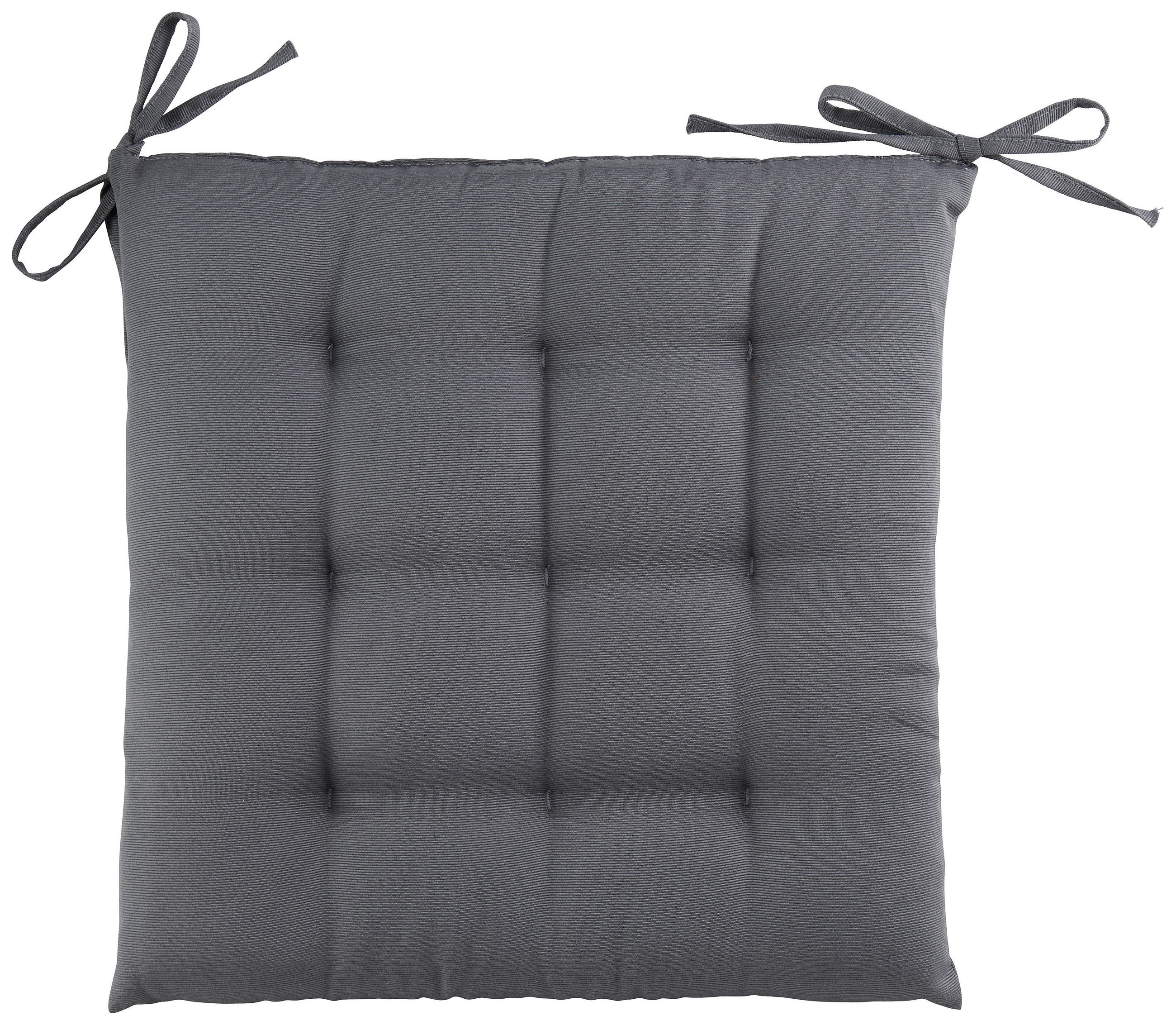 SITZKISSENSET  - Grau, Basics, Textil (40/40/5cm) - Boxxx