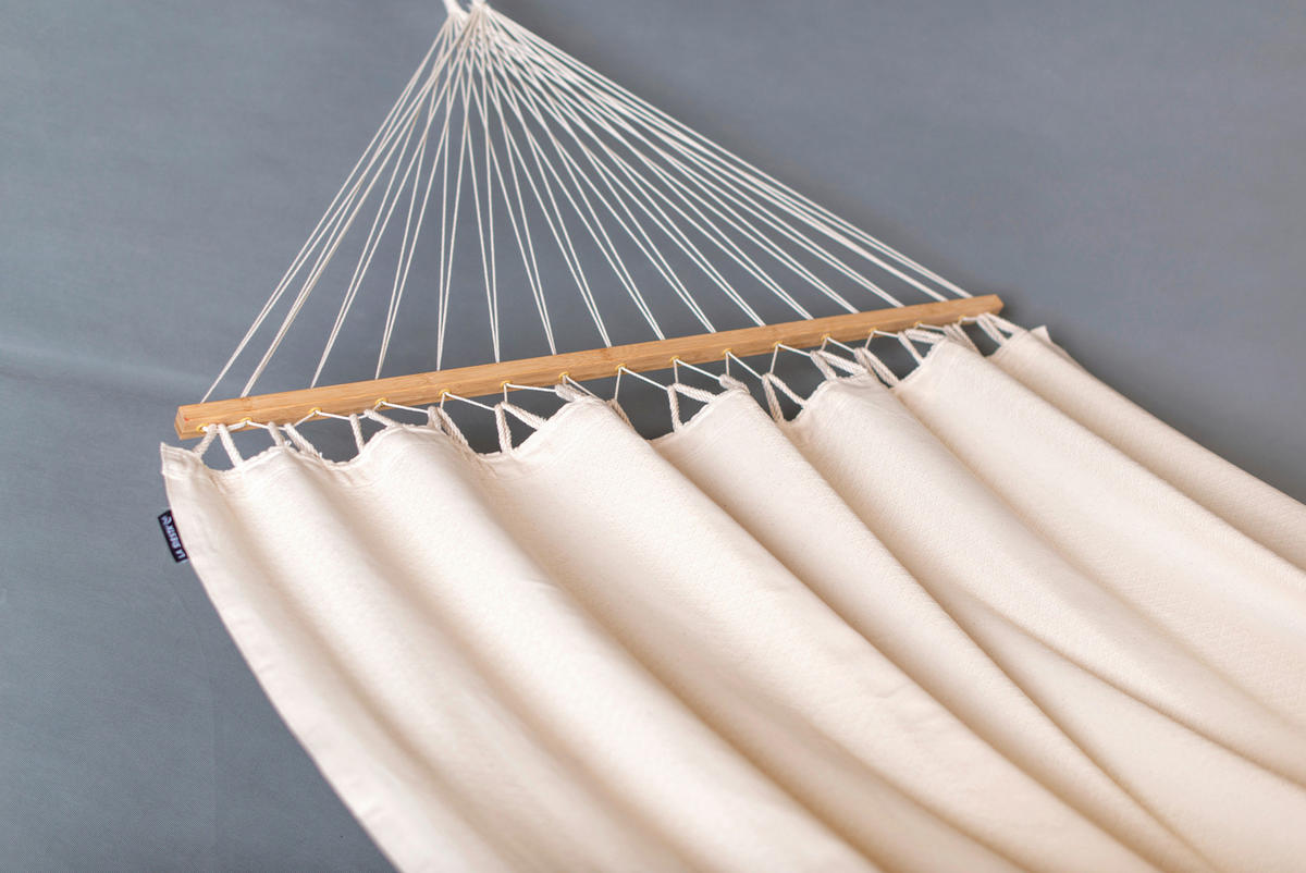 HOUPACÍ SÍŤ  - bílá, Konvenční, dřevo/textil (140/300cm) - La Siesta