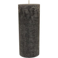 VALCOVÁ SVIEČKA - tmavosivá, Basics (10/24cm) - Ambia Home