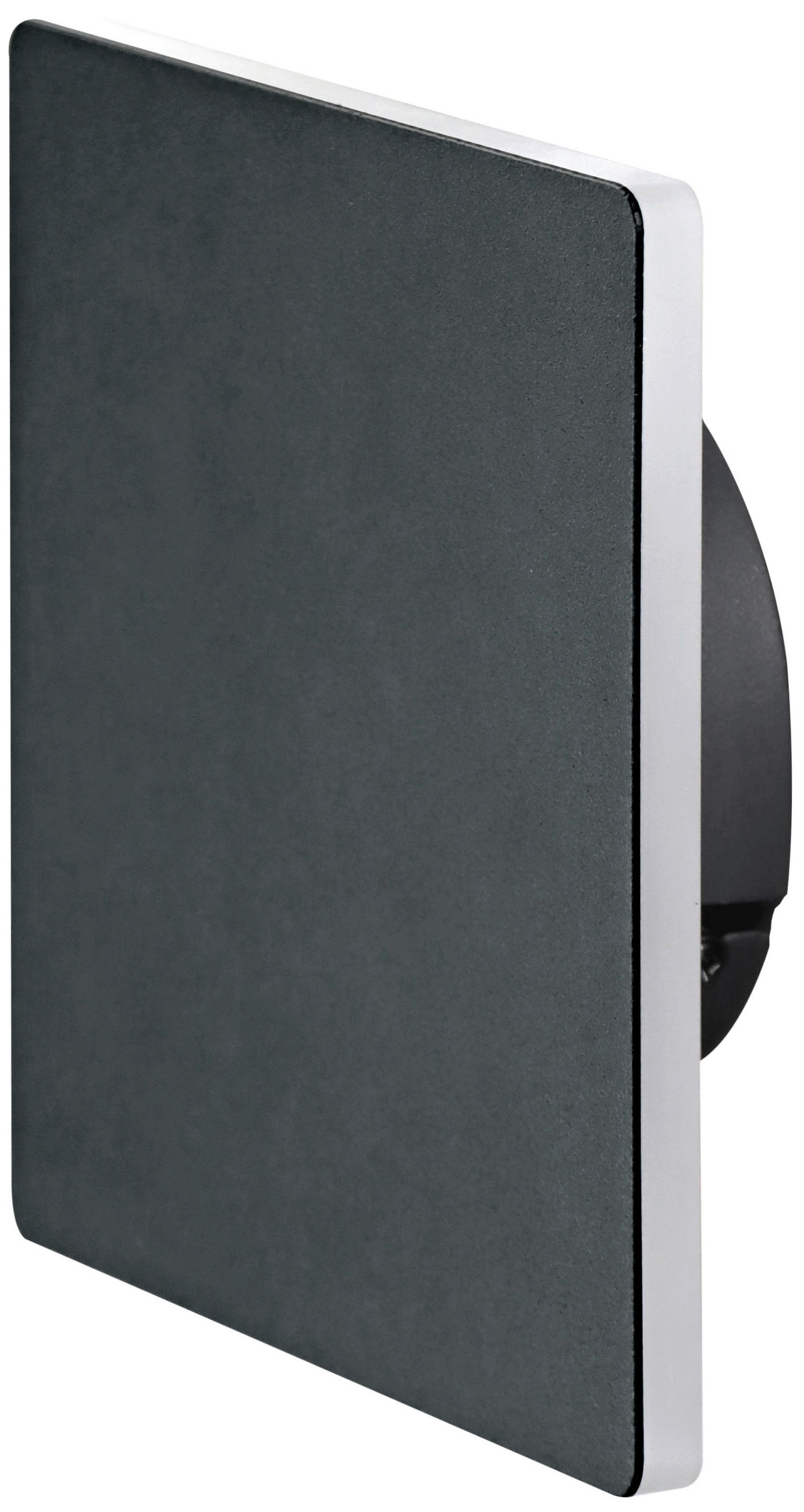 AUßENWANDLEUCHTE TABIT 15/15/4 cm   - Schwarz, Design, Metall (15/15/4cm)