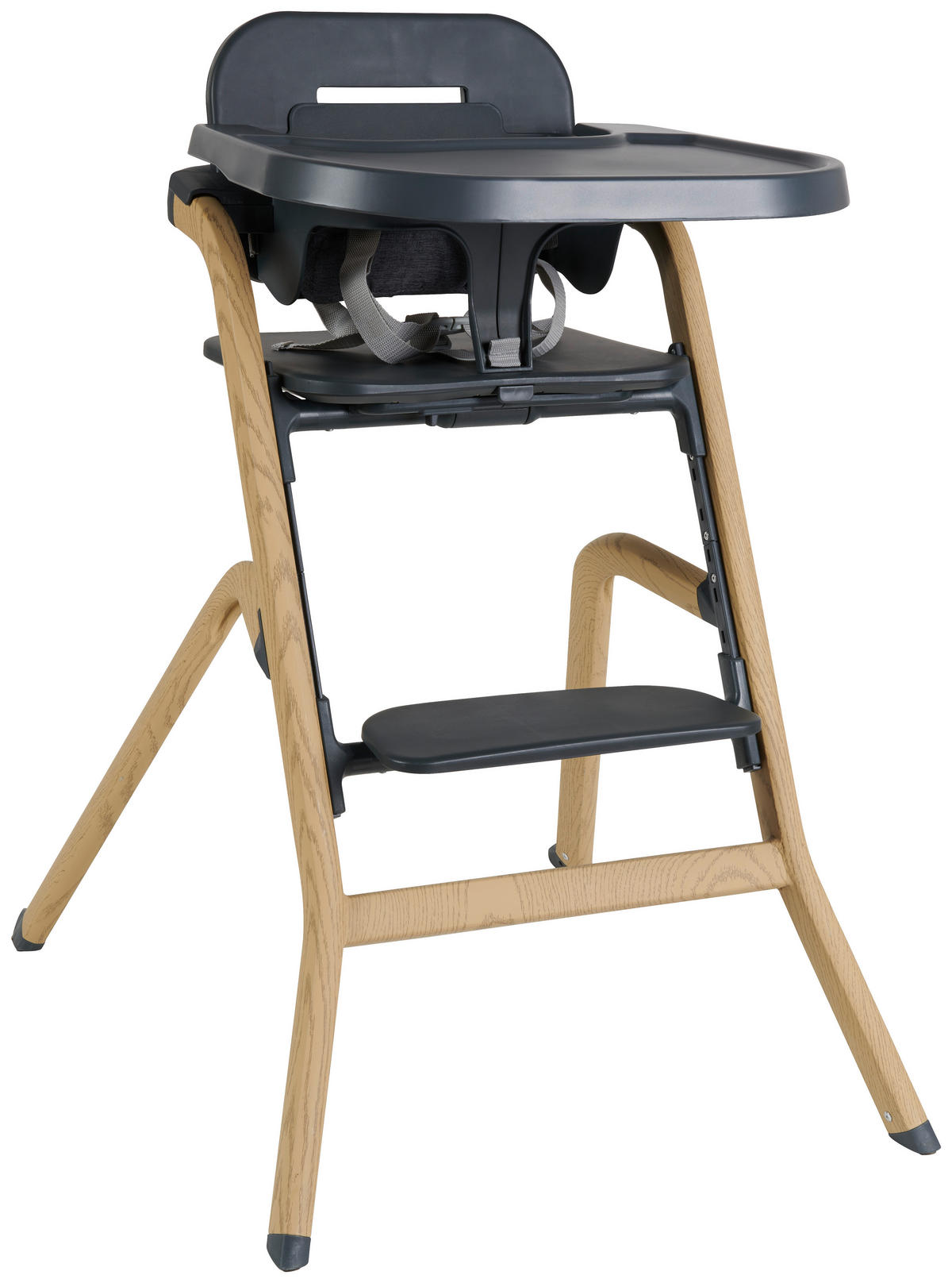 HOCHSTUHL ELEGANCE  - Dunkelgrau/Naturfarben, Basics, Kunststoff/Textil (72/56,5/89,5cm) - Jimmylee