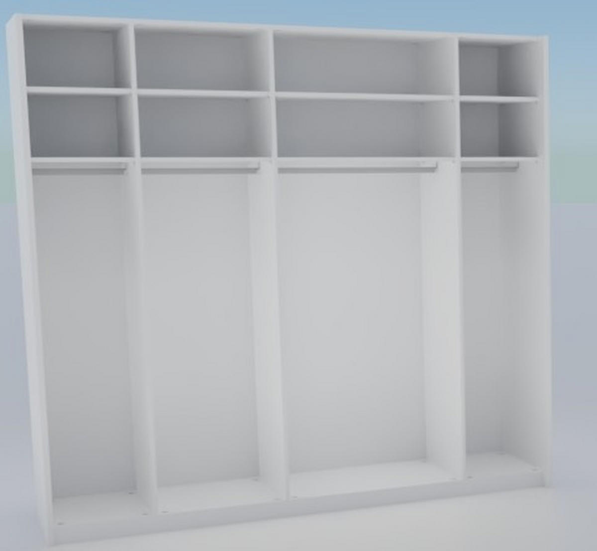SCHWEBETÜRENSCHRANK  in Taupe, Eichefarben  - Taupe/Eichefarben, Basics, Holz/Holzwerkstoff (241,3/230,4/68cm) - Novel