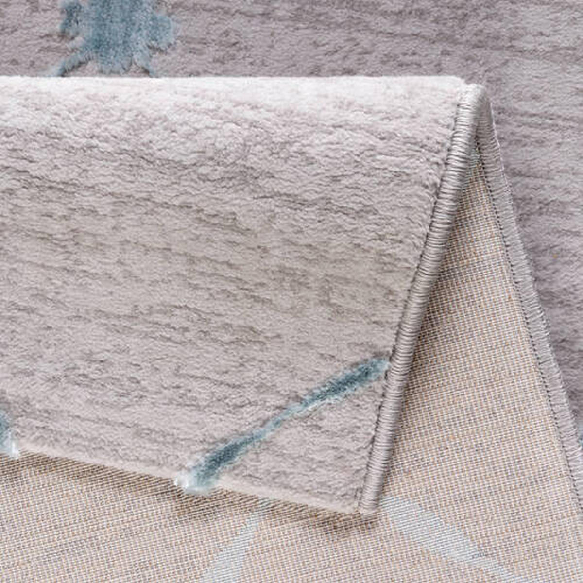 WEBTEPPICH 120/170 cm LARA Blau  - Blau, Basics, Textil (120/170cm)