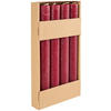TÖMBGYERTYA 3,5/28 cm  - borvörös, Trend, természetes anyagok (3,5/28cm) - Ambia Home