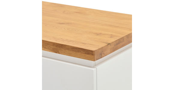SIDEBOARD  195/82/41,5 cm 4 Schublade(n)  - Eichefarben/Weiß, KONVENTIONELL, Holz/Holzwerkstoff (195/82/41,5cm) - Novel