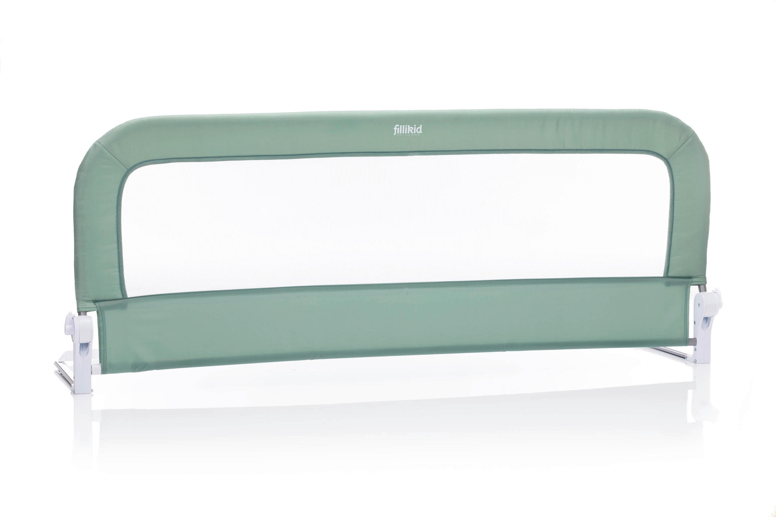 BETTSCHUTZGITTER  - Mintgrün, Basics, Kunststoff/Textil (150/60cm) - Fillikid