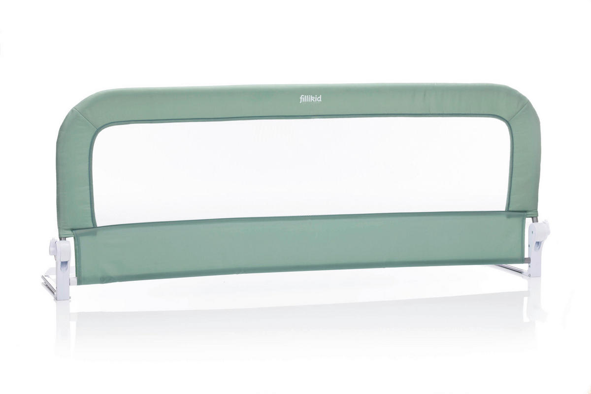 BETTSCHUTZGITTER  - Mintgrün, Basics, Kunststoff/Textil (150/60cm) - Fillikid