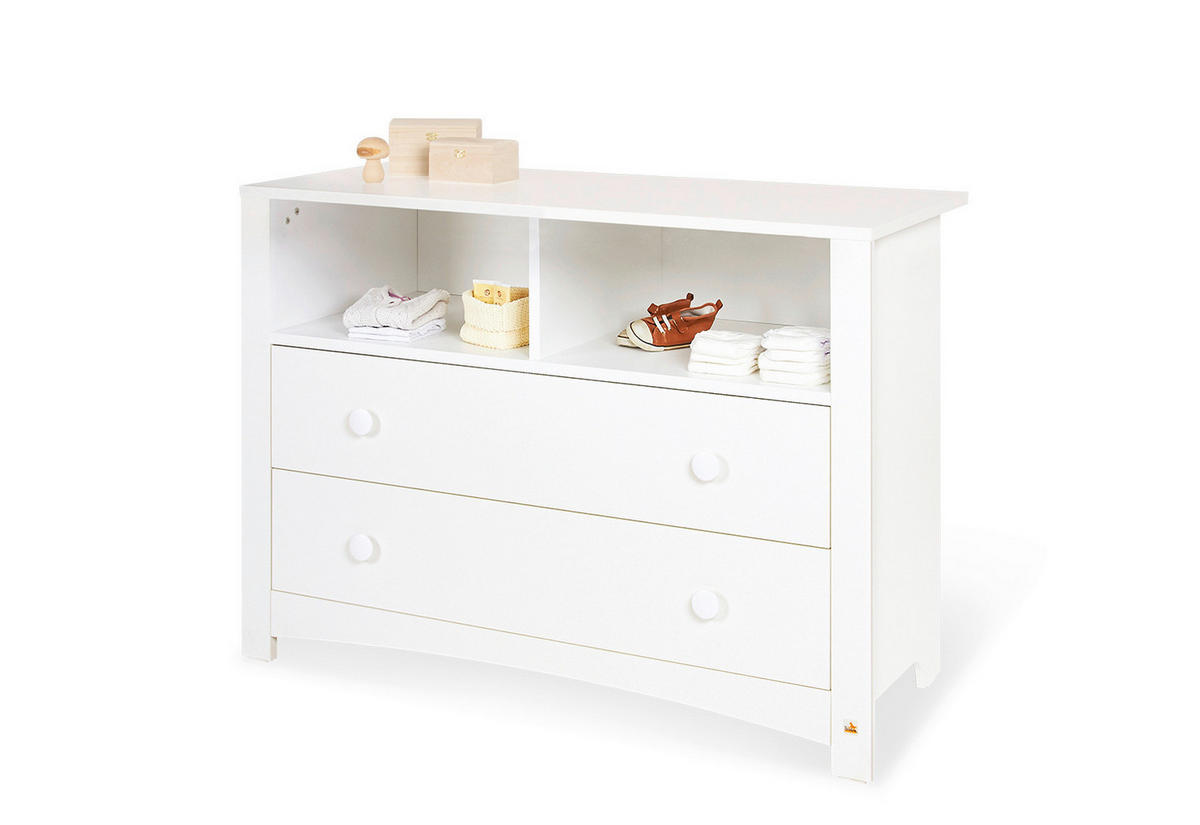 BABYZIMMER PINOLINO FLORENTINA  - Weiß, ROMANTIK / LANDHAUS, Holz/Holzwerkstoff - Pinolino