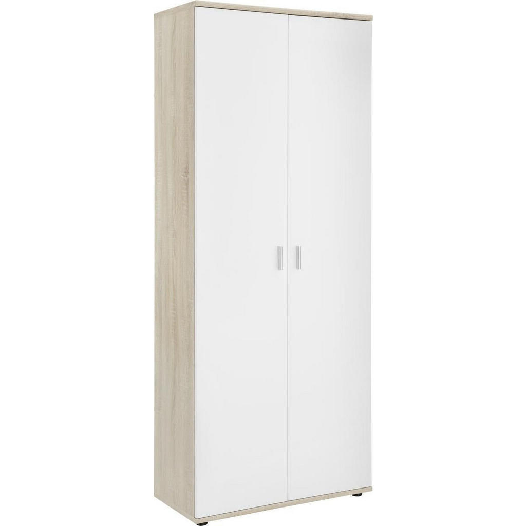 Xora SKRINKA NA TOPÁNKY, biela, farba duba, 69/176/35 cm Xora SKRINKA NA TOPÁNKY, biela, farba duba, 69/176/35 cm