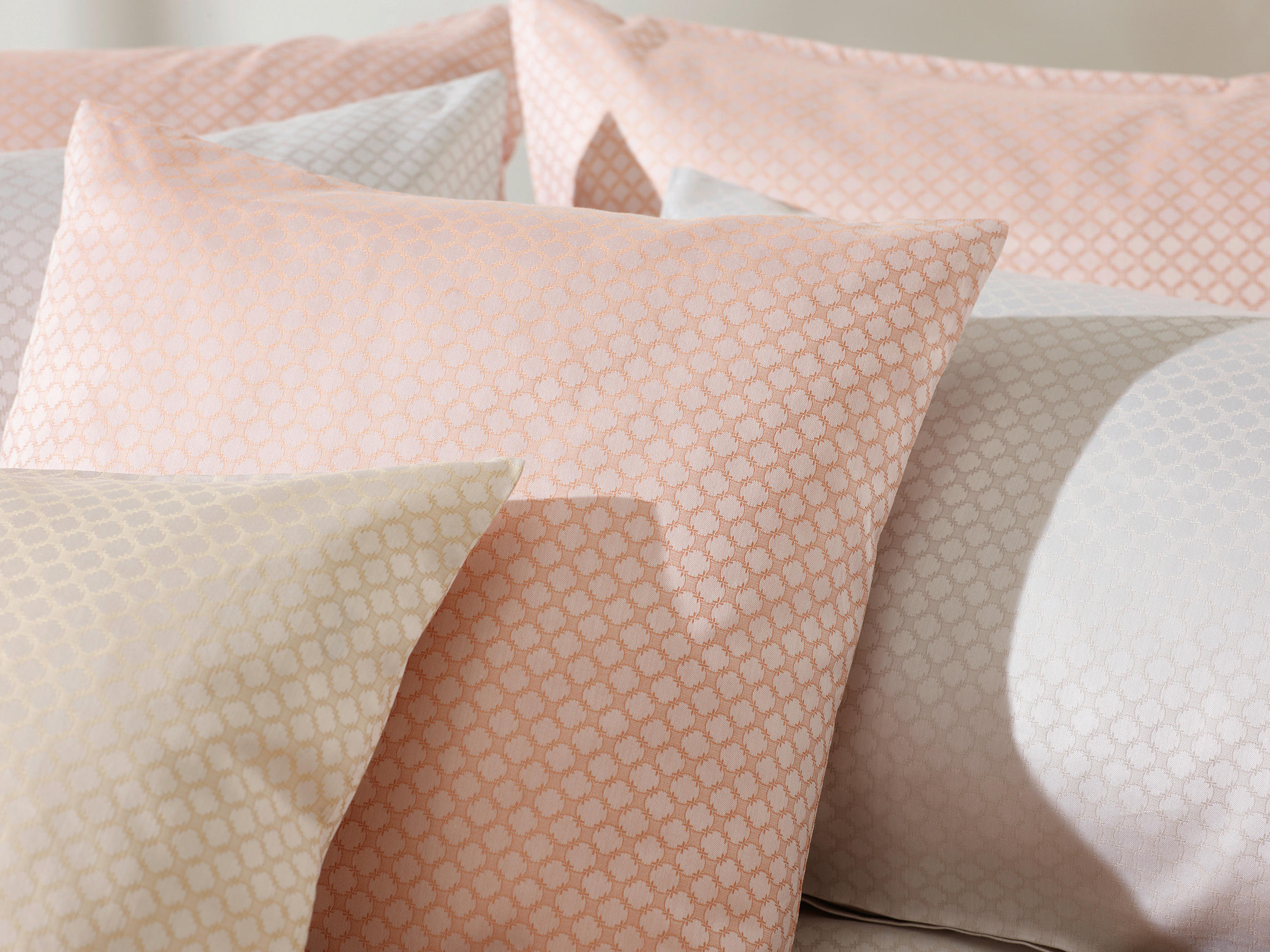 Thumbnail - Curt Bauer Bettwäsche Mellow, Taupe, Textil, Kreise, 135x200 cm, Oeko-Tex® Standard 100, Oeko-Tex® Made IN Green, Schlaf...