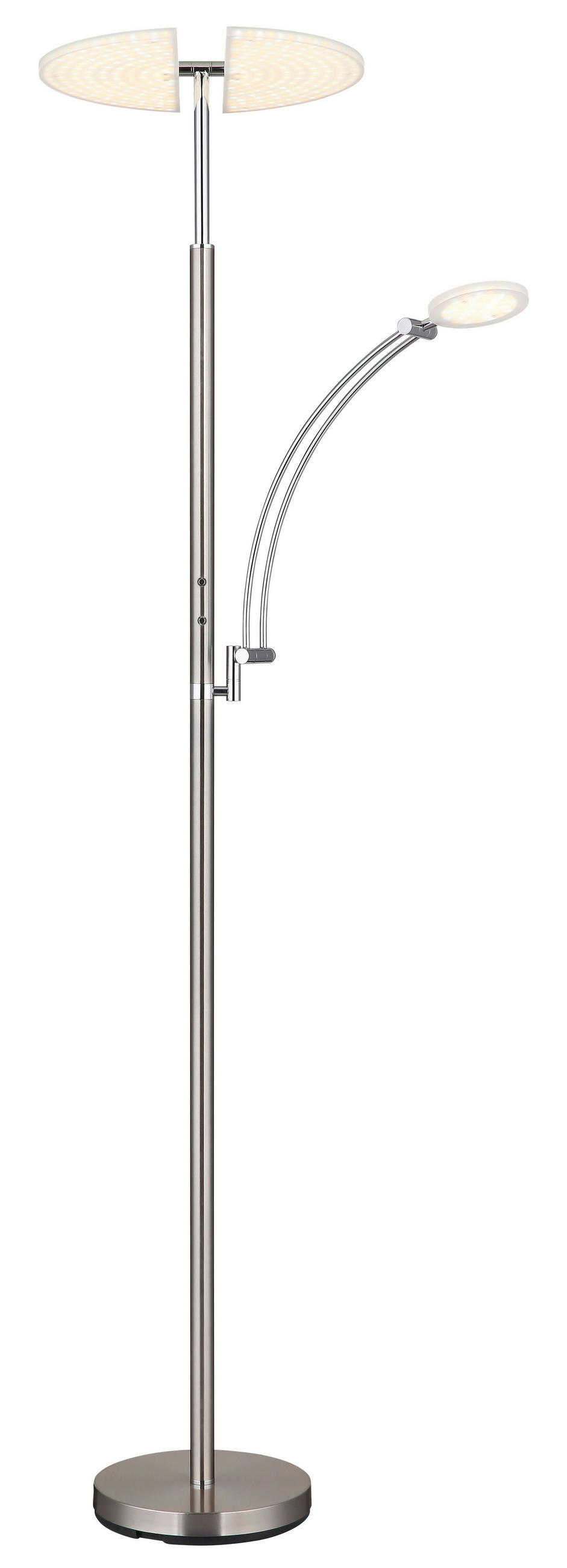 LED-DECKENFLUTER 80/40,5/183 cm    - Schwarz/Weiß, Design, Kunststoff/Metall (80/40,5/183cm)