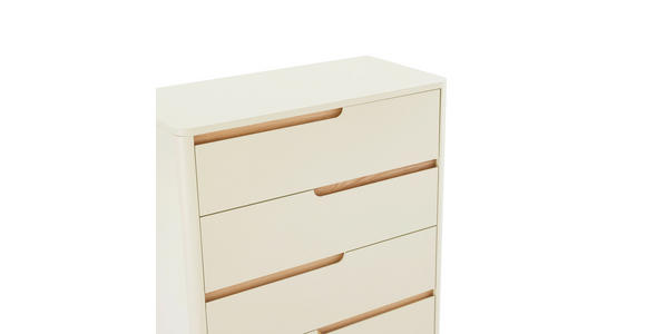 KOMMODE  in 80/105/40 cm  - Eichefarben/Grauweiß, Design, Holz/Holzwerkstoff (80/105/40cm) - Carryhome