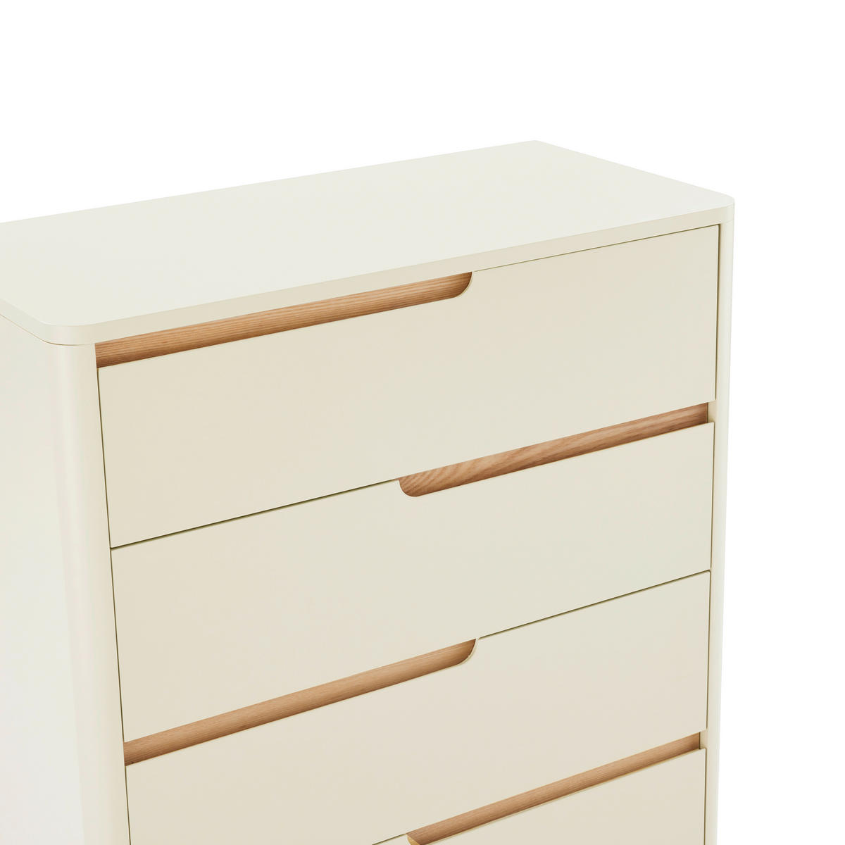 KOMMODE  in 80/105/40 cm  - Eichefarben/Grauweiß, Design, Holz/Holzwerkstoff (80/105/40cm) - Carryhome