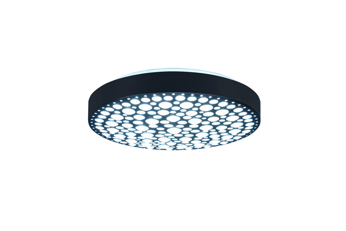 LED-TAKLAMPA Chizu 40,5/9 cm  - svart, Basics, plast (40,5/9cm)