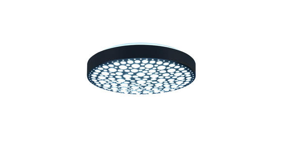 LED-DECKENLEUCHTE 40,5/9 cm - Schwarz, Basics, Kunststoff (40,5/9cm) - Novel