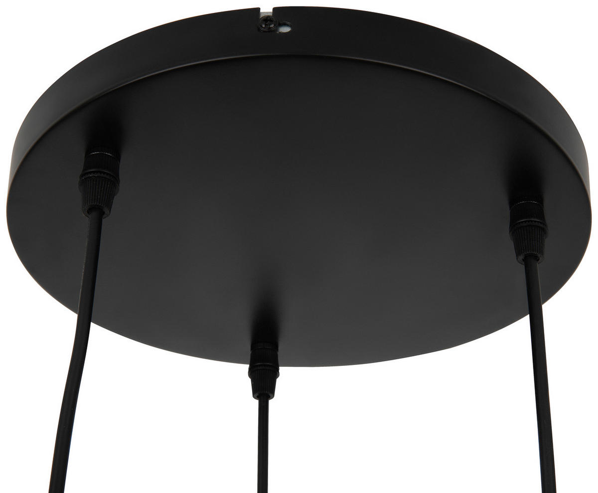 HÄNGELEUCHTE 37/120,5 cm  - Walnussfarben, Trend, Metall (37/120,5cm) - Novel