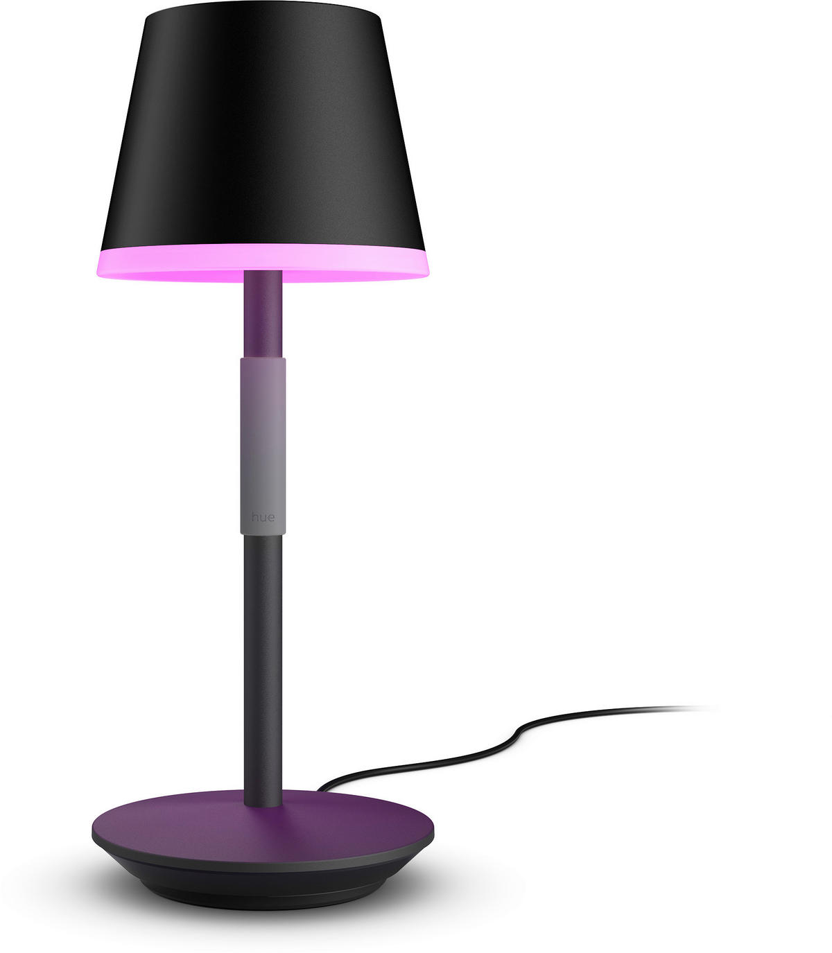 AKKU-TISCHLEUCHTE - Schwarz, Design, Metall (14,2/35cm) - Philips HUE