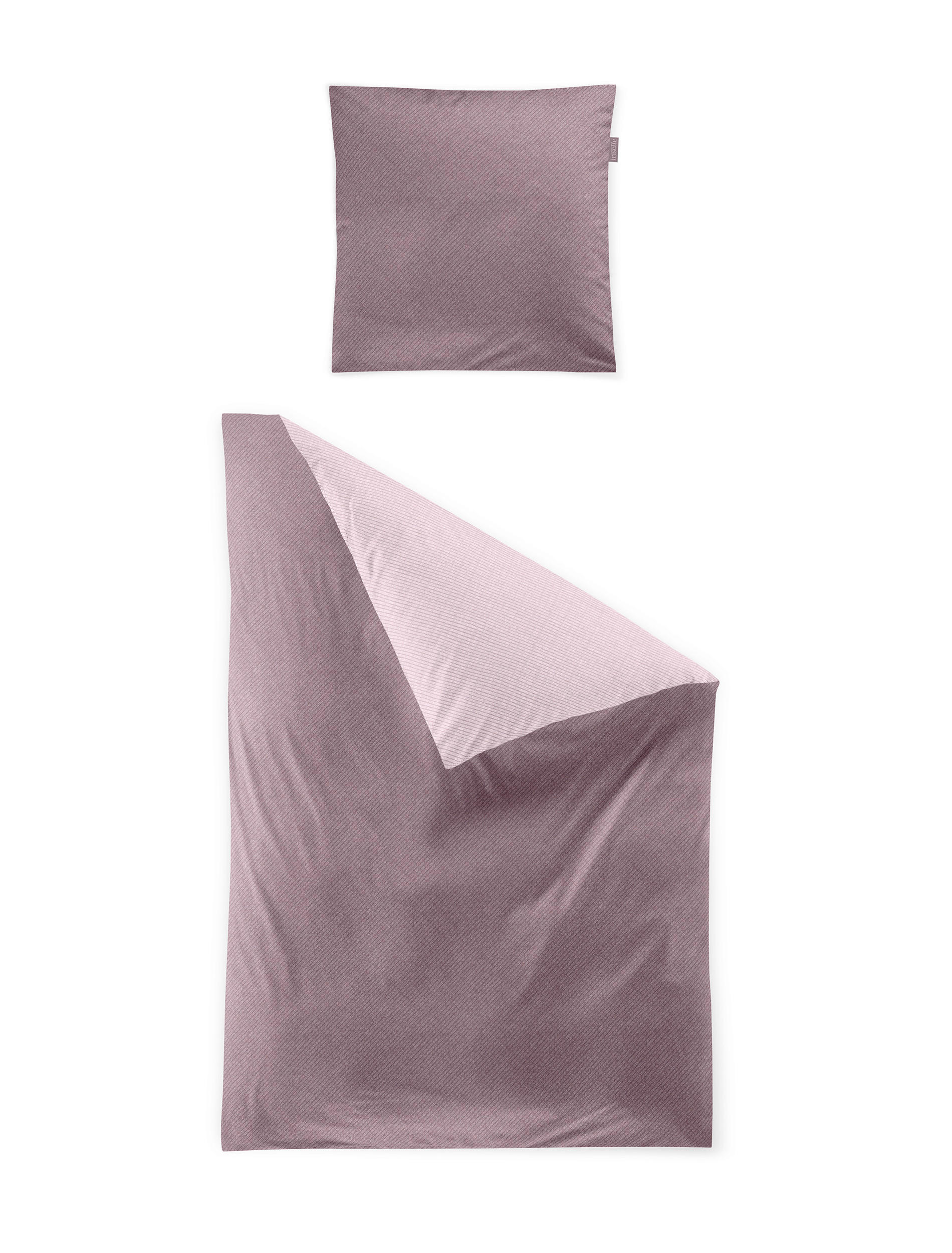 BETTWÄSCHE Biber 135/200 cm  - Rosa, KONVENTIONELL, Textil (135/200cm) - Irisette