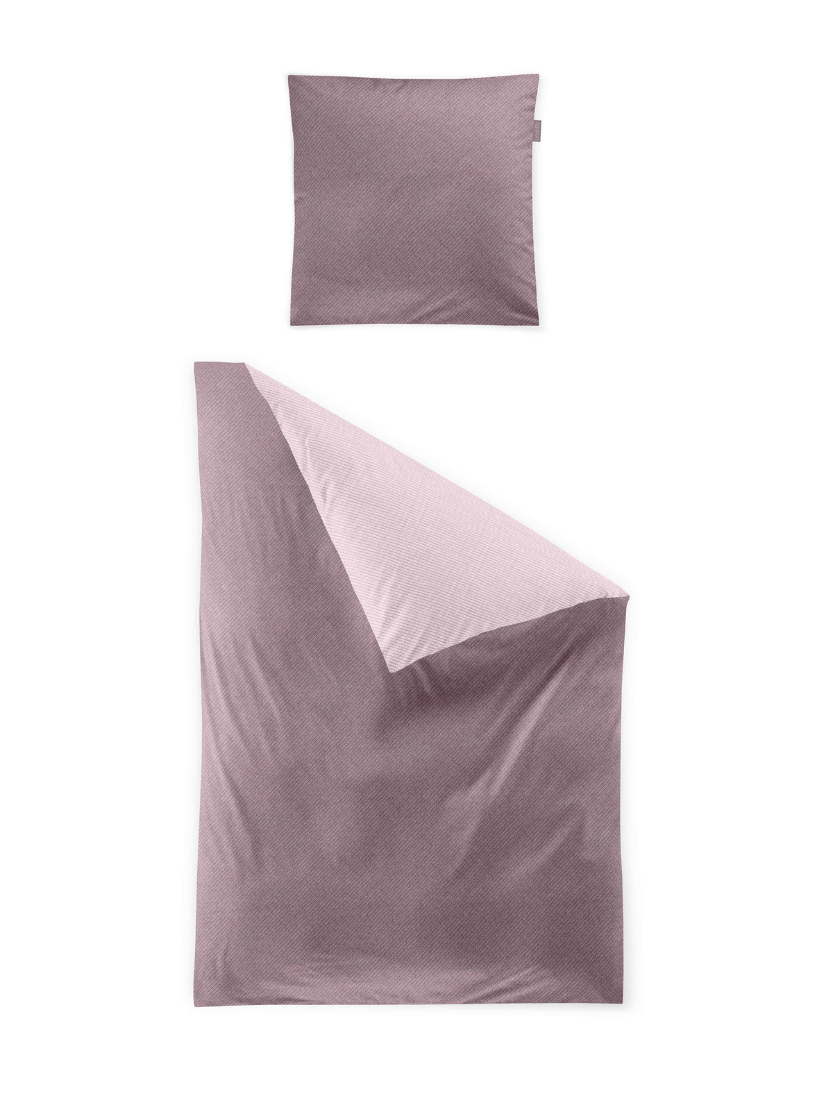 BETTWÄSCHE Biber 135/200 cm  - Rosa, KONVENTIONELL, Textil (135/200cm) - Irisette