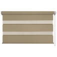 DOPPELROLLO 80/210 cm - Braun, Design, Textil (80/210cm) - Homeware