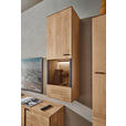 WOHNWAND  in Eichefarben  288/212/44 cm  - Eichefarben/Anthrazit, Natur, Glas/Holz (288/212/44cm) - Valnatura