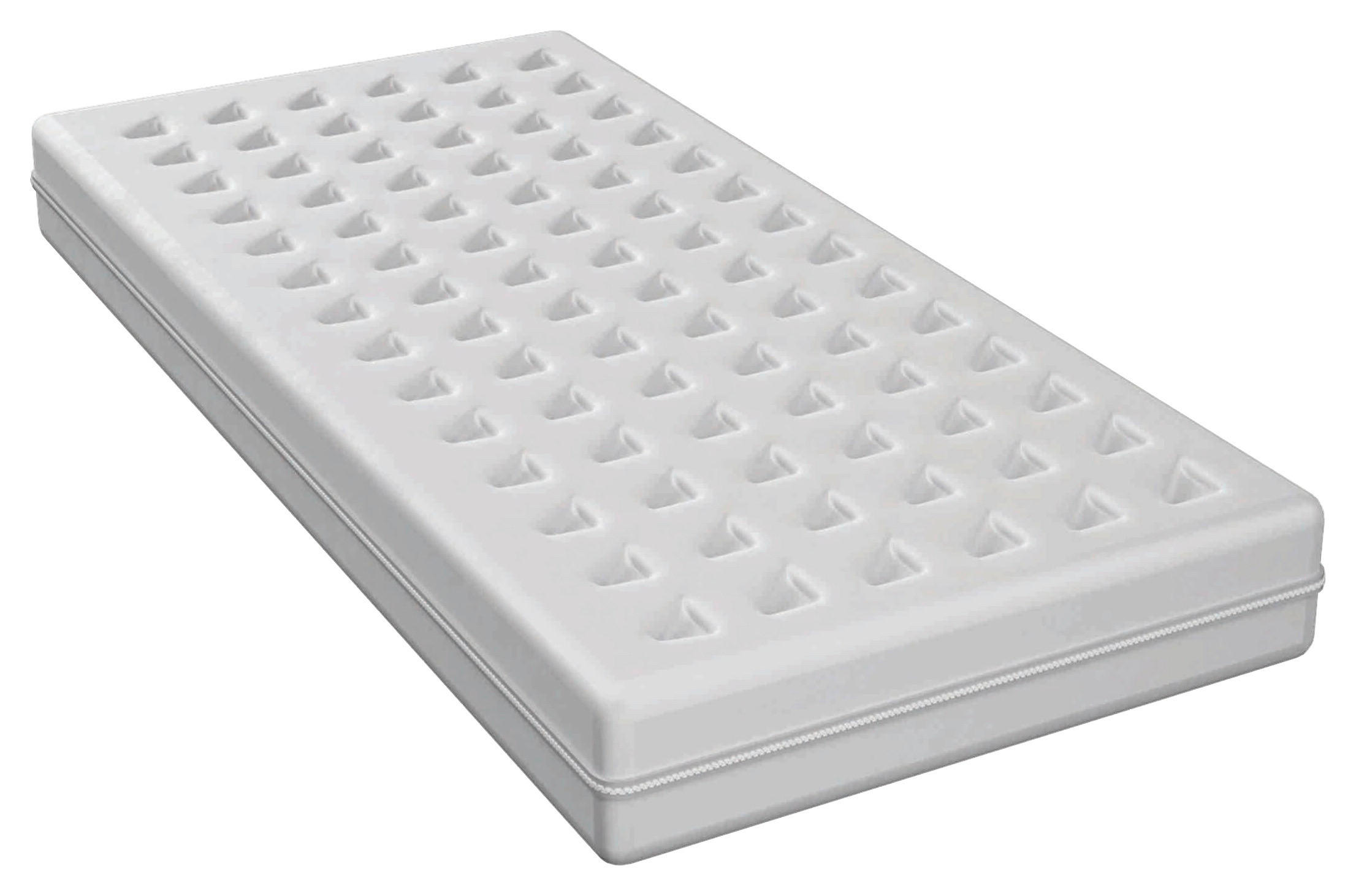 Thumbnail - Boxxx Kaltschaummatratze, Weiß, Textil, H2 + H3, 180x200 cm, Oeko-Tex® Standard 100, Bezug abnehmbar/waschbar, atmungsak...