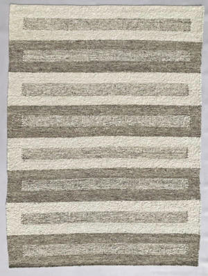 HANDWEBTEPPICH 160/230 cm Silberfarben  - Silberfarben, Natur, Textil (160/230cm) - Linea Natura