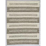 HANDWEBTEPPICH 130/190 cm Silberfarben  - Silberfarben, Natur, Textil (130/190cm) - Linea Natura