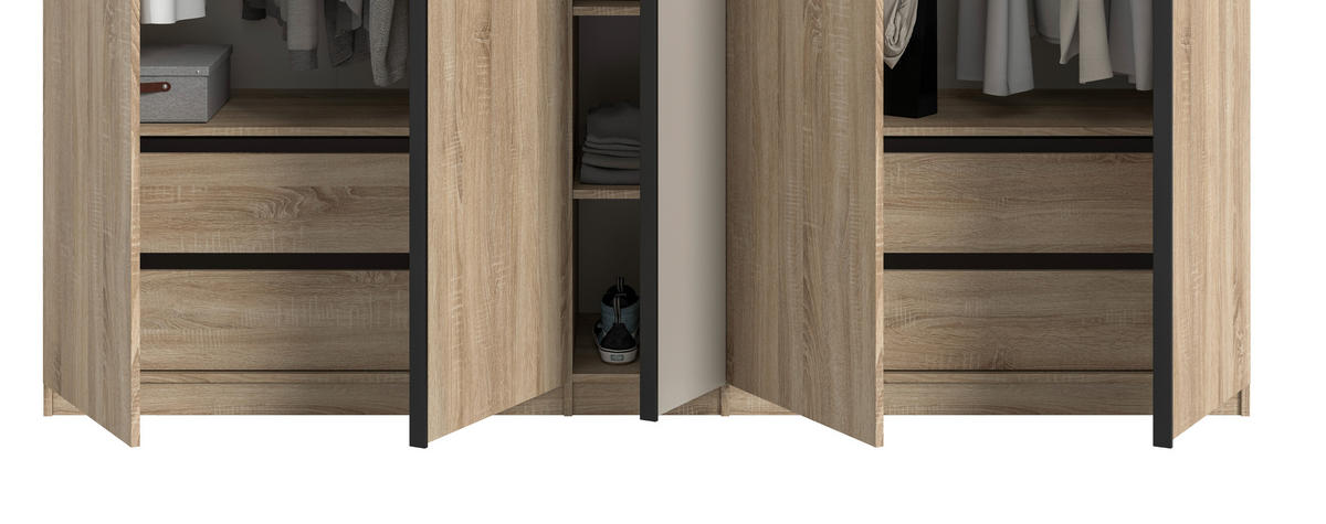 SCHUBKASTENEINSATZ  - Sonoma Eiche, MODERN, Holzwerkstoff (97/47/48cm) - MID.YOU