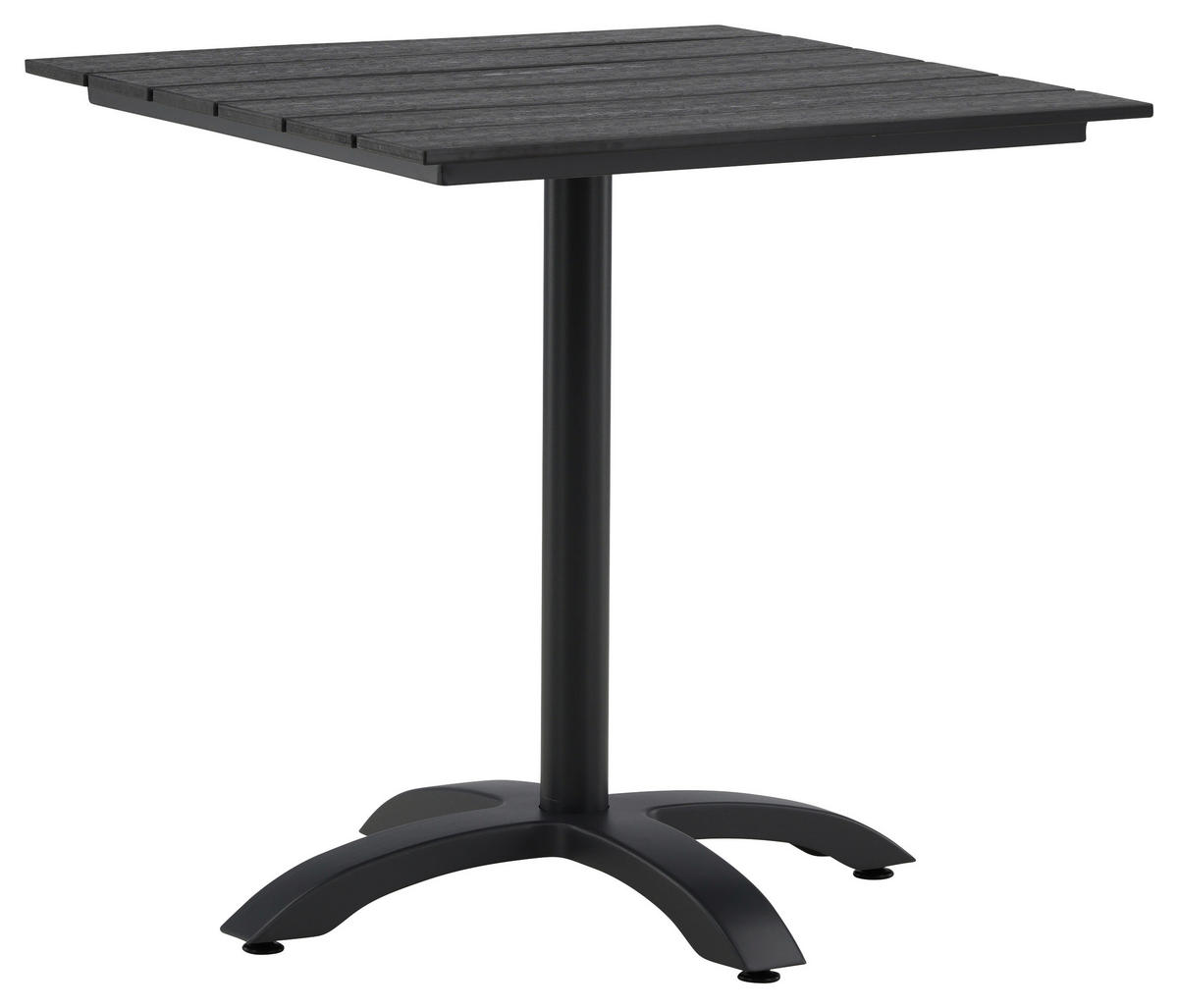 BALKONGBORD metall, plast  - svart, Klassisk, metall/plast (70/74/70cm) - Gardenson