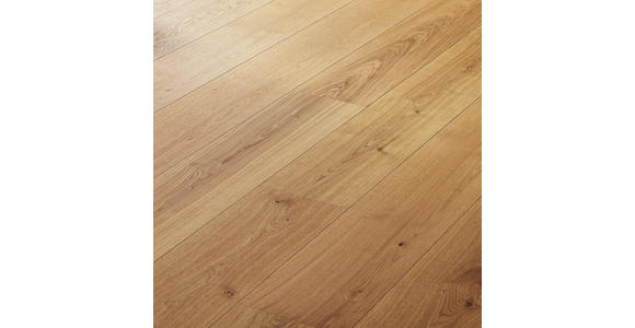 Parkett PARKETTBODEN per m² - Eichefarben, KONVENTIONELL, Holzwerkstoff (240/25,5/0,13cm) - Ambiente