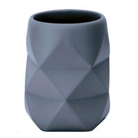 ZAHNPUTZBECHER Kunststoff  - Blau, Design, Kunststoff (8/10cm) - Kleine Wolke