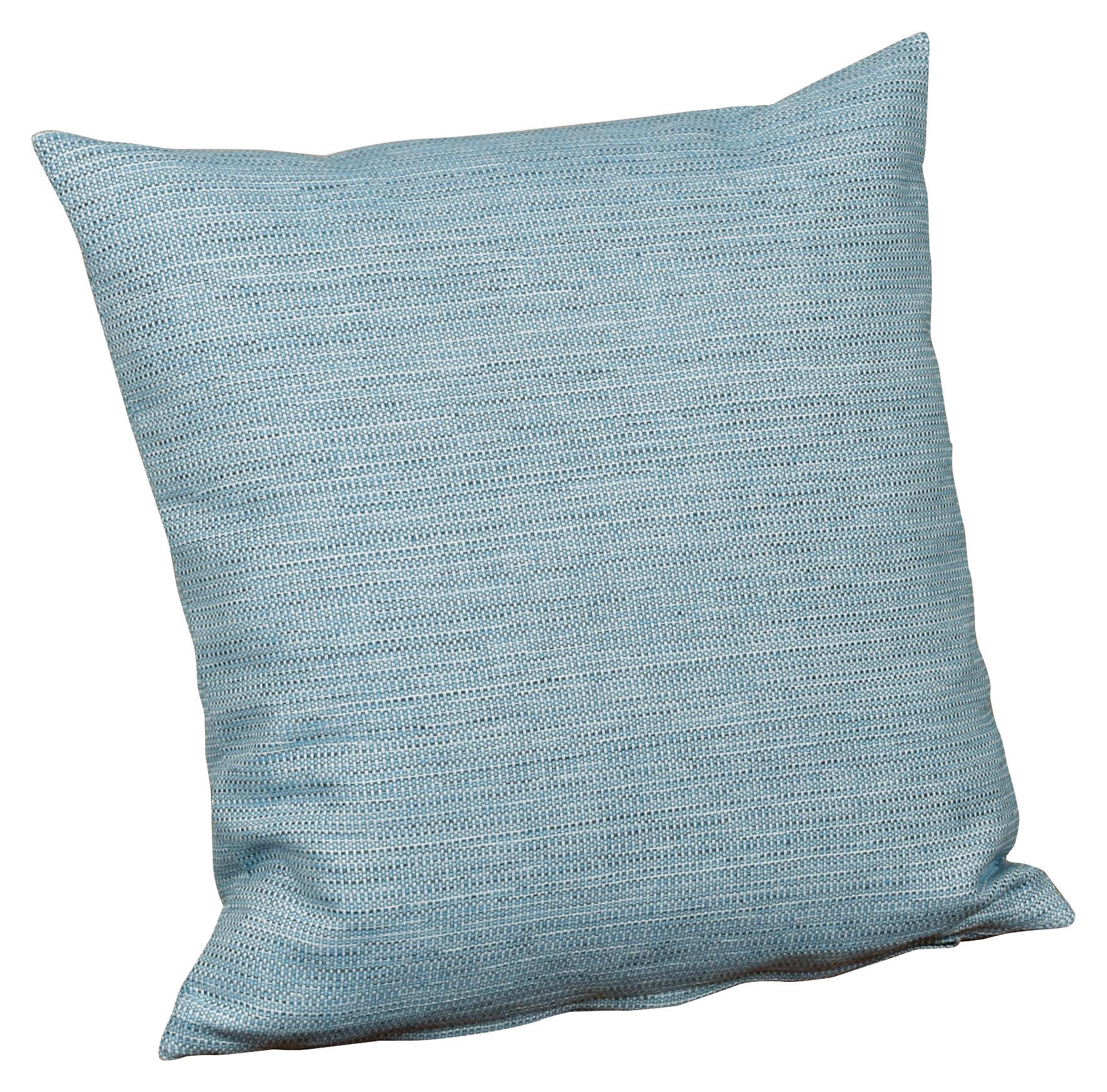 OUTDOOR-KISSEN in Hellblau Uni 40/40 cm  - Hellblau, Basics, Textil (40/40cm)