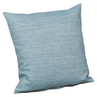 OUTDOOR-KISSEN in Hellblau Uni 40/40 cm  - Hellblau, Basics, Textil (40/40cm)