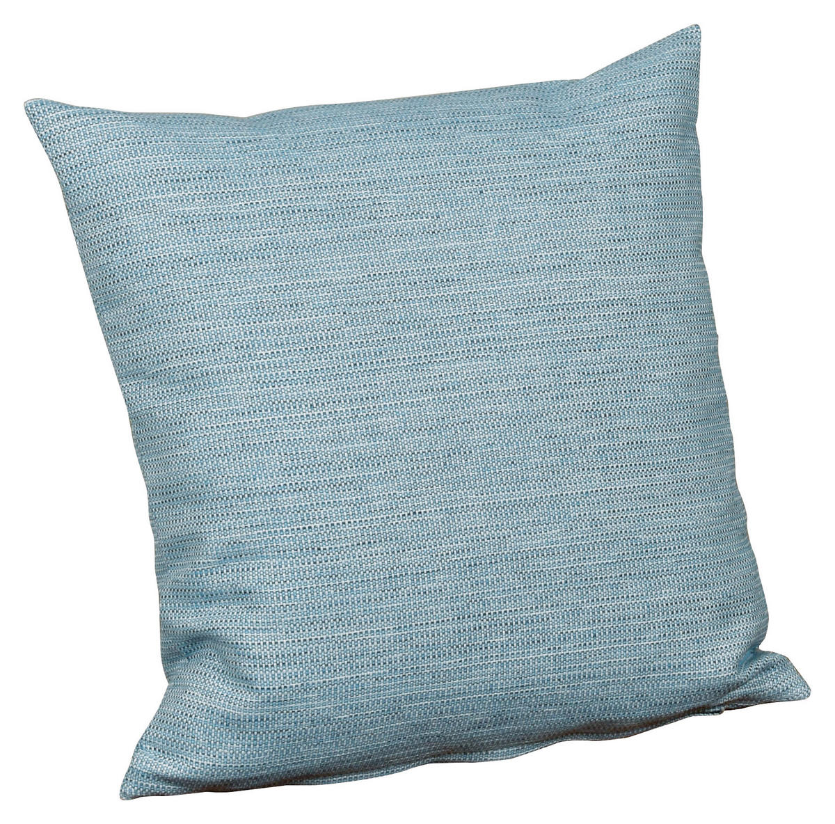 OUTDOOR-KISSEN in Hellblau Uni 40/40 cm  - Hellblau, Basics, Textil (40/40cm)