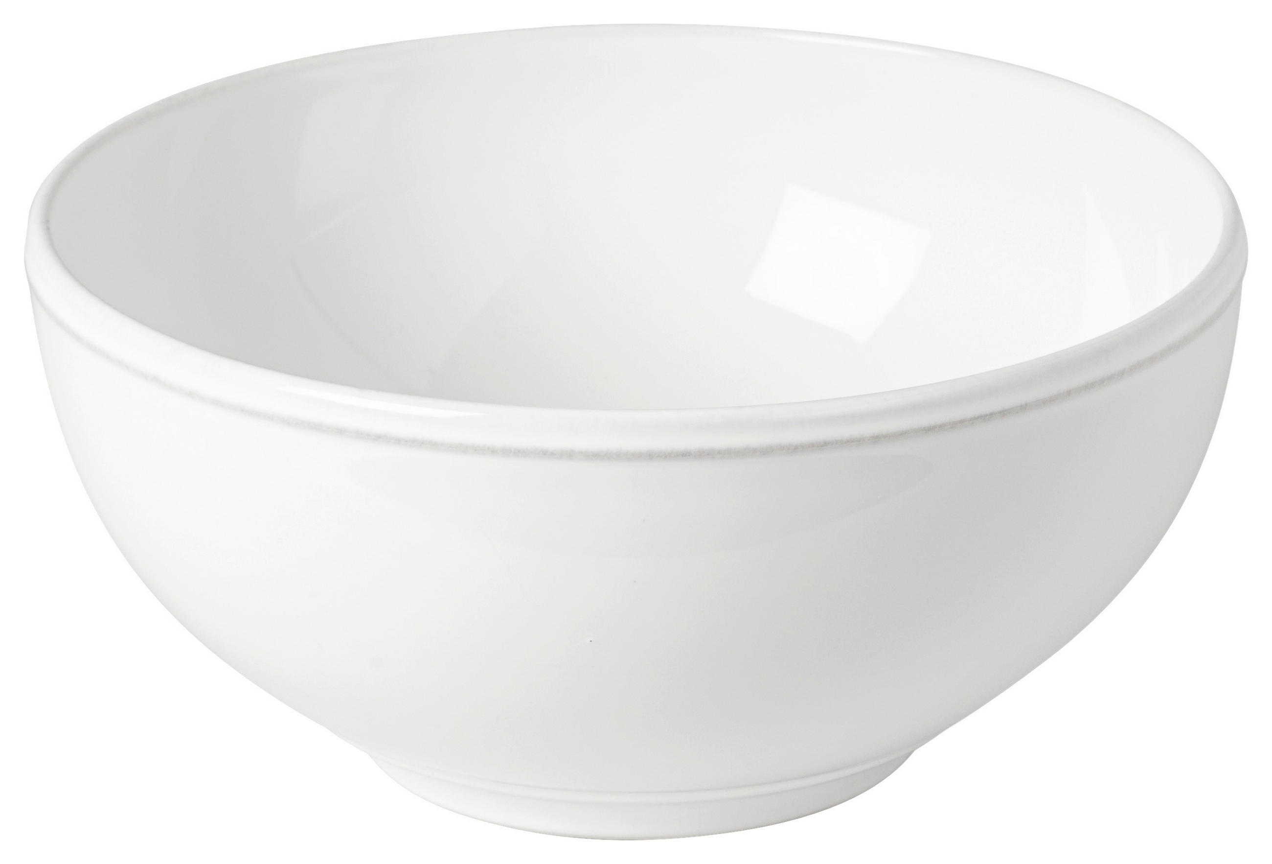 SCHÜSSEL FRISO   - Weiß Hochglanz, Basics, Keramik (24/12cm) - Costa Nova
