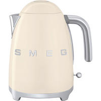WASSERKOCHER 50´s Style 1,7 L  - Chromfarben/Creme, Basics, Kunststoff/Metall (22,3/24,8/17,1cm) - SMEG