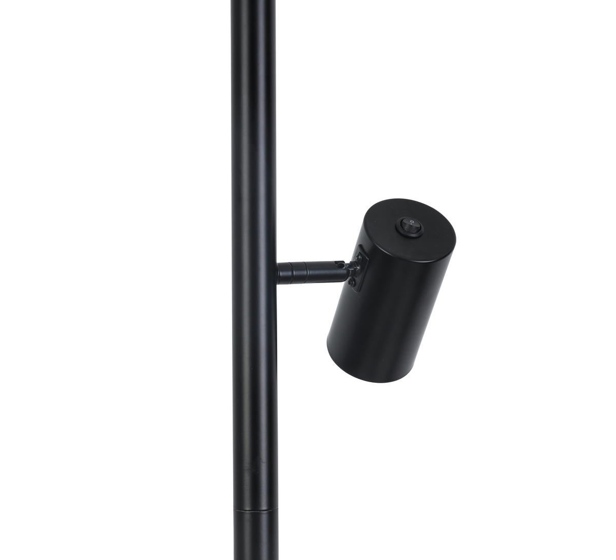 LED-STEHLEUCHTE 40/159 cm   - Transparent/Schwarz, Design, Kunststoff/Metall (40/159cm) - Novel