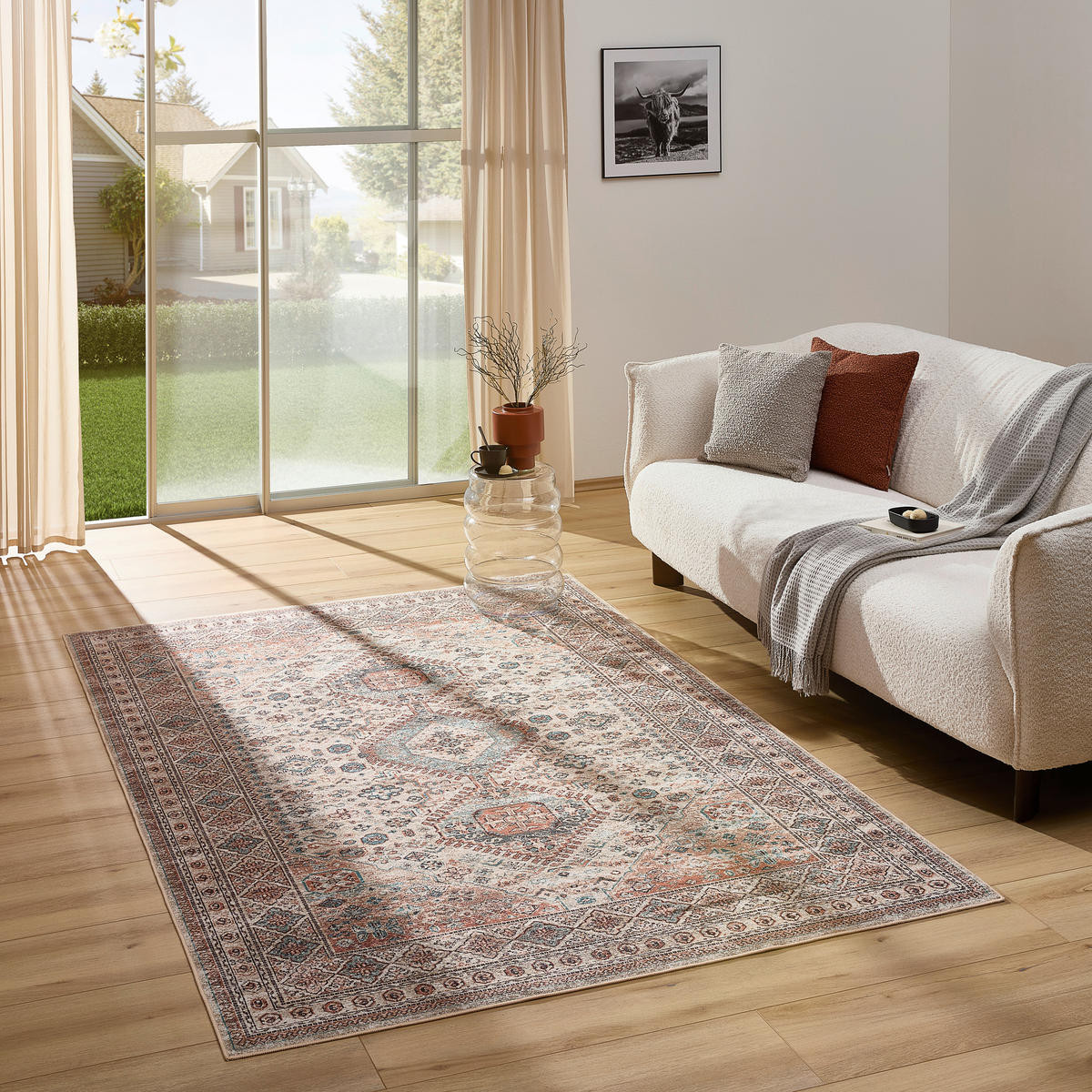 FLACHWEBETEPPICH 200/290 cm  - KONVENTIONELL (200/290cm) - Novel