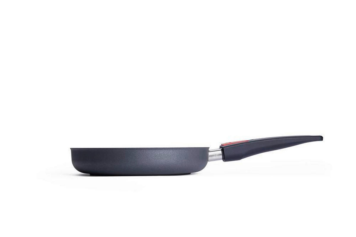 PÁNEV NA SMAŽENÍ  nepřilnavý povrch PTFE  24 cm  - antracitová, Basics, kov (24cm) - WOLL