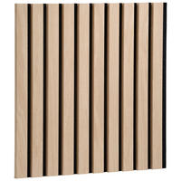 WANDPANEEL Beige  - Beige, Design, Holzwerkstoff/Kunststoff (41/41/2,1cm) - Livetastic