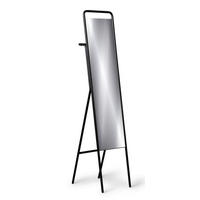 STANDSPIEGEL 34/163/46 cm  - Schwarz, Basics, Glas/Metall (34/163/46cm)