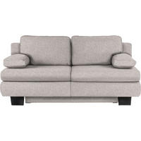SCHLAFSOFA in Webstoff Hellgrau  - Wengefarben/Hellgrau, KONVENTIONELL, Holz/Textil (203/94/100cm) - Novel