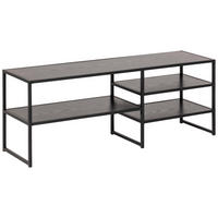 TV-ELEMENT 120/46/33 cm  - Schwarz, MODERN, Holzwerkstoff/Metall (120/46/33cm)